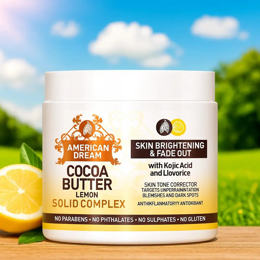 American Dream Cocoa Butter Original Solid Complex Lemon 58g AMERICAN DREAM