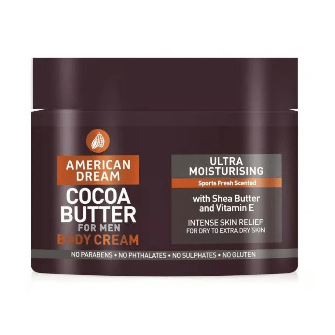 American Dream Crème Corporelle Au Beurre De Cacao Pour Homme 500ml AMERICAN DREAM
