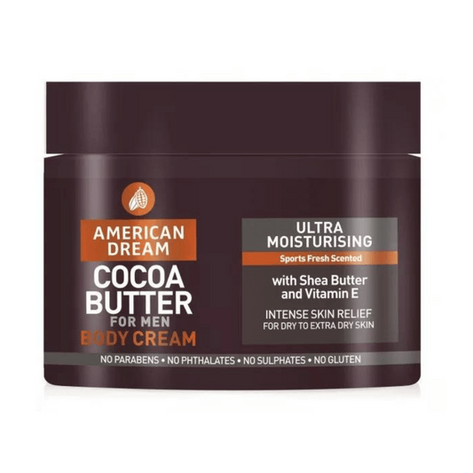American Dream Crème Corporelle Au Beurre De Cacao Pour Homme 500ml AMERICAN DREAM