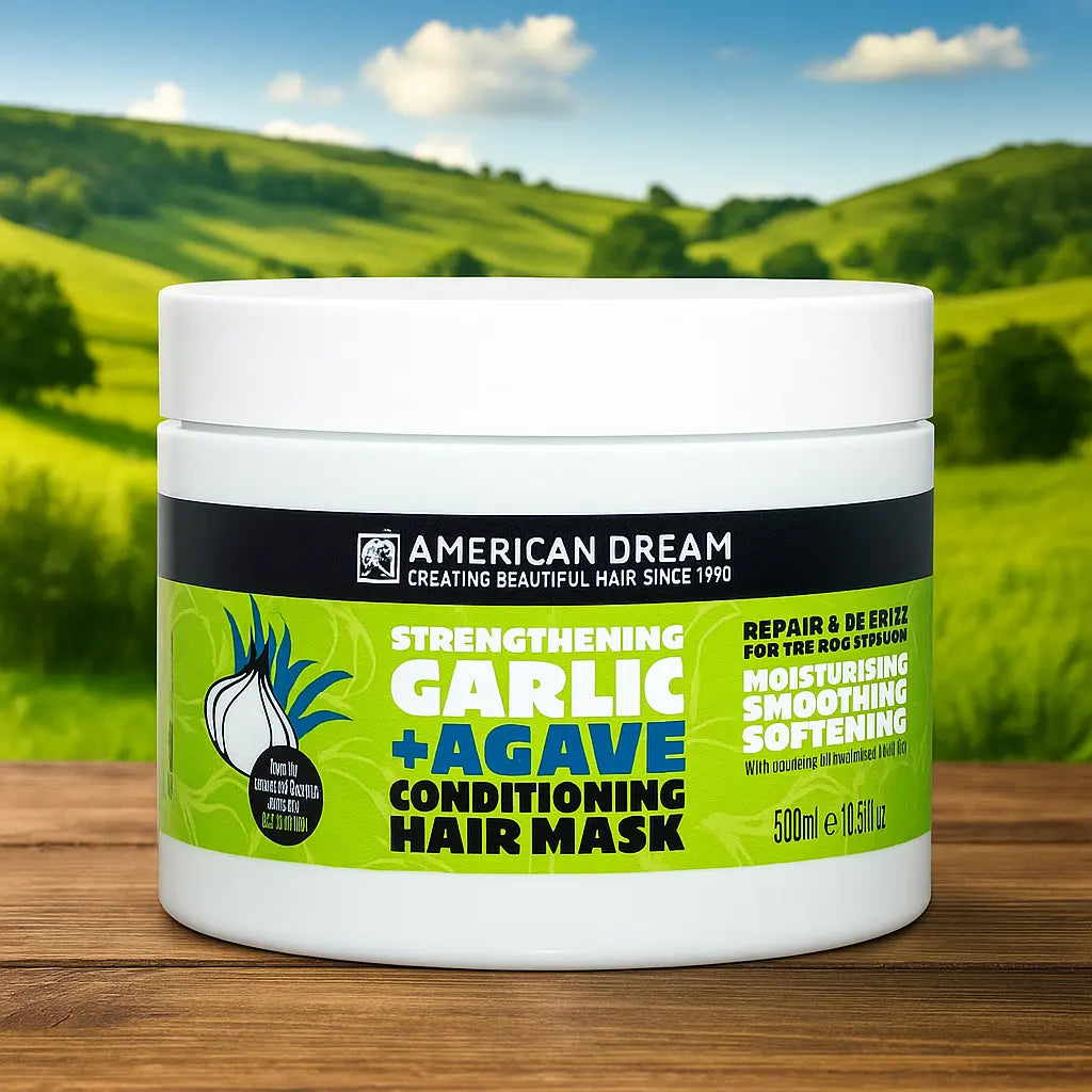 American Dream Masque capillaire revitalisant à l'ail et à l'agave 500 Ml AMERICAN DREAM