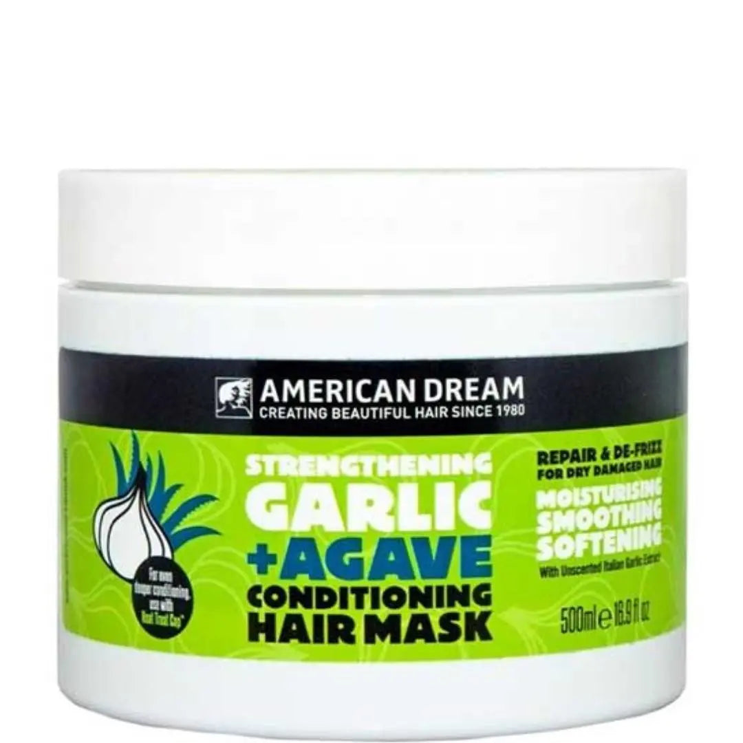 American Dream Masque capillaire revitalisant à l'ail et à l'agave 500 Ml AMERICAN DREAM