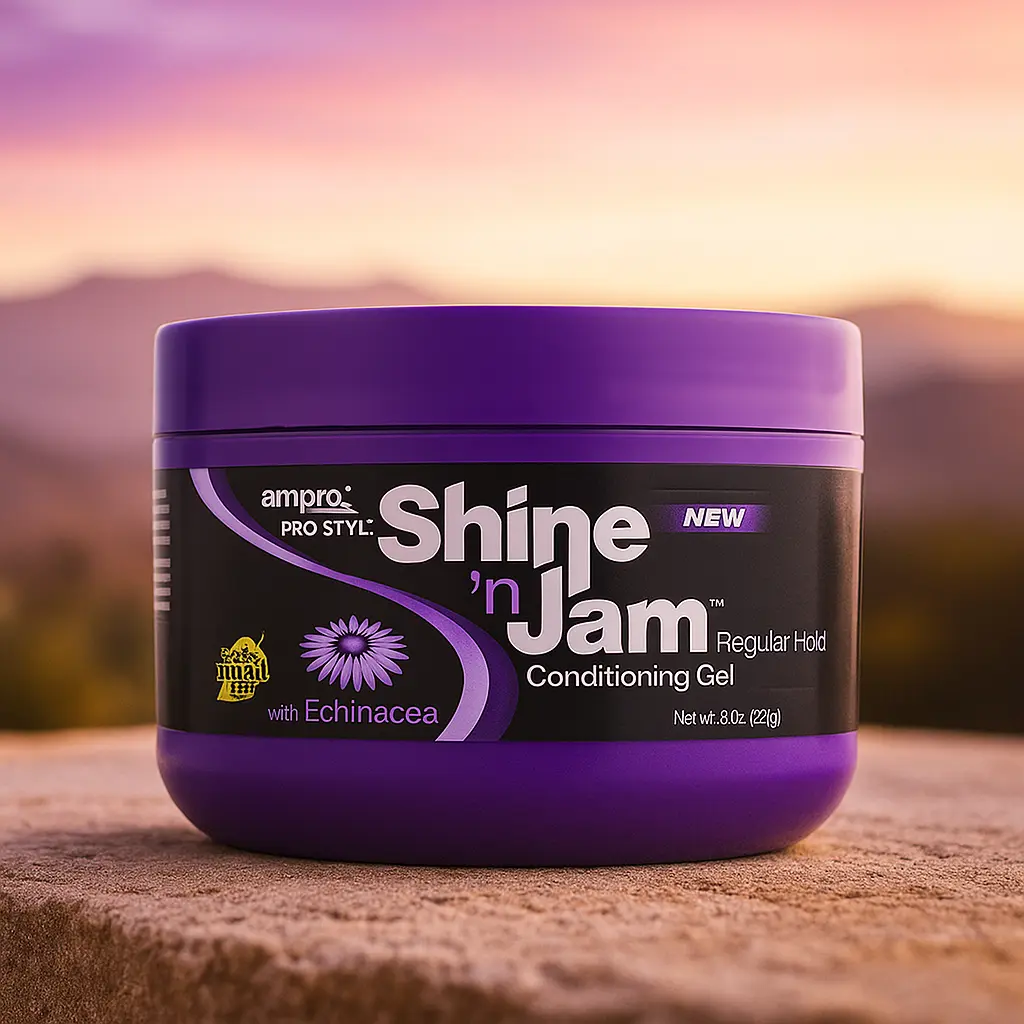 Ampro Pro Styl Shine N 'Jam Gel Conditionneur Tenue Régulière 227 g SHINE'N JAM