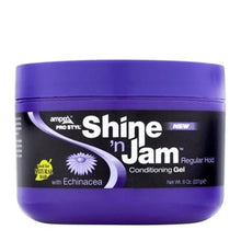 Charger l&#39;image dans la galerie, Ampro Pro Styl Shine N &#39;Jam Gel Conditionneur Tenue Régulière 227 g SHINE&#39;N JAM
