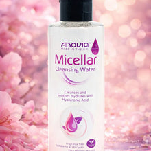 Charger l'image dans la galerie, Anovia Micellar Cleansing Water – Eau Micellaire Hydratante à l’Acide Hyaluronique 400ML ANOVIA