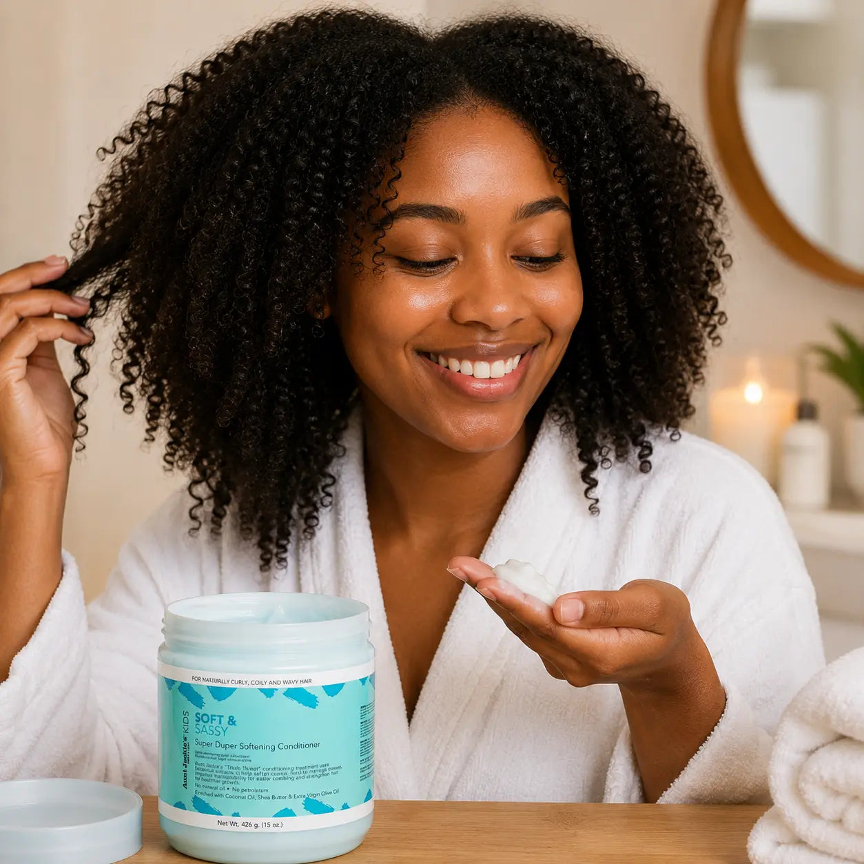 Après-shampooing Enfant Aunt Jackie's Soft & Sassy 426 g