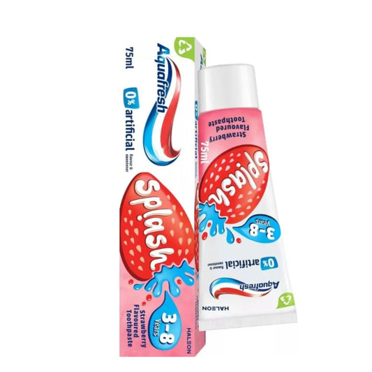Aquafresh Dentifrice Splash Fraise 3-8 ans 50 ml ARM & HAMMER