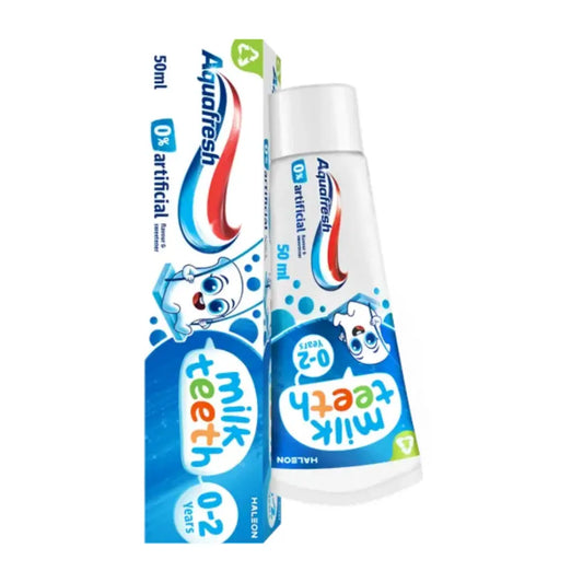 Aquafresh Dentifrice pour bébé dents de lait 0-2 ans, 50 ml AQUAFRESH