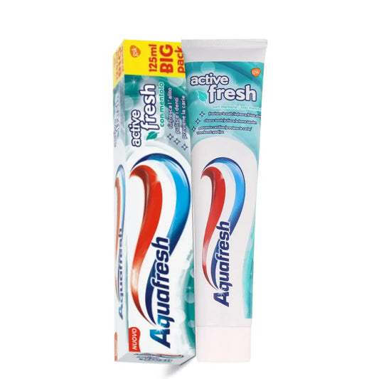 Aquafresh dentifrice effet frais actif au menthol 125 ml AQUAFRESH