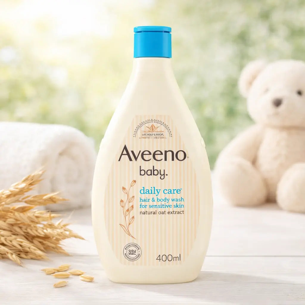 Gel Lavant Cheveux & Corps Aveeno Baby Peau Sensible — 400 ml