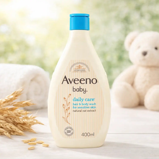 Gel Lavant Cheveux & Corps Aveeno Baby Peau Sensible — 400 ml