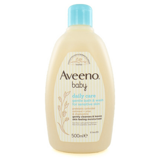 Aveeno Daily Care Bébé Gentle Bath & Wash - 500 ml (pour peaux sensibles) AVEENO