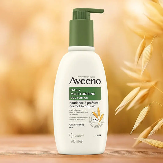Aveeno Lotion Corporelle Hydratante Quotidienne Peau Normale À Sèche Pompe 300 ml AVEENO