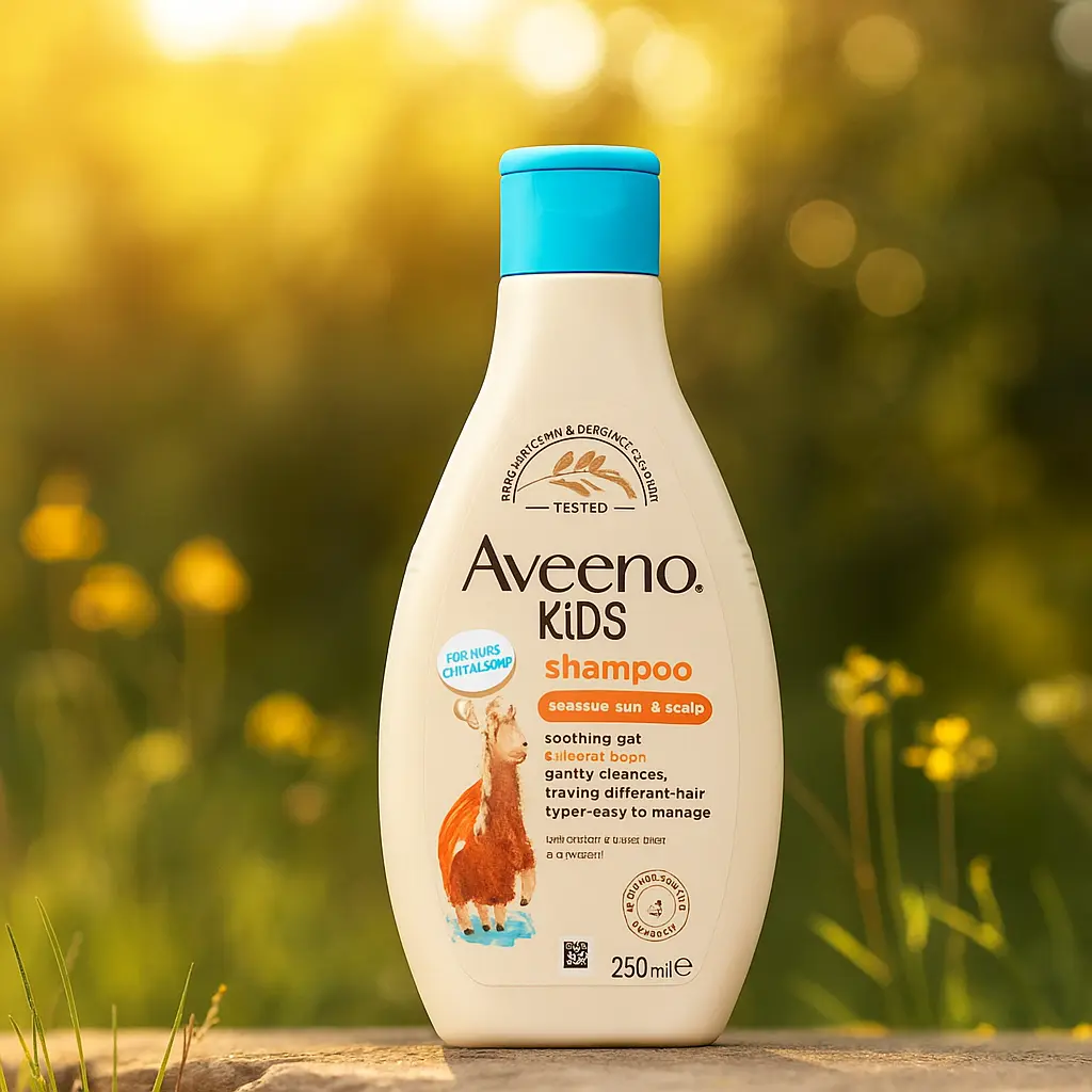 Aveeno Shampoing apaisant à l'avoine et au beurre de karité pour enfants 250 ml AVEENO