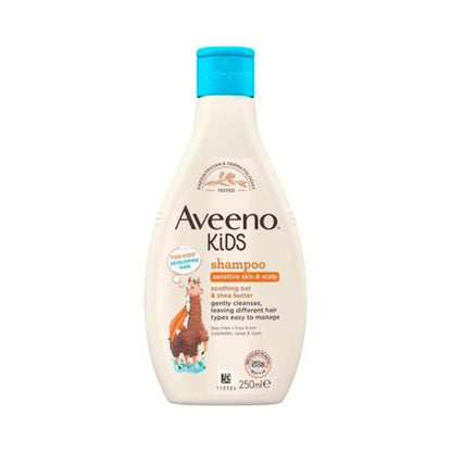 Aveeno Shampoing apaisant à l'avoine et au beurre de karité pour enfants 250 ml AVEENO