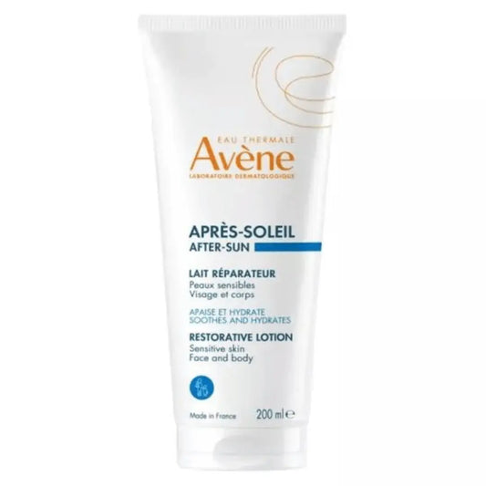 Avene Apres Soleil Lait Reparateur Peaux Sensible Visage et Corps 200 ML Avène