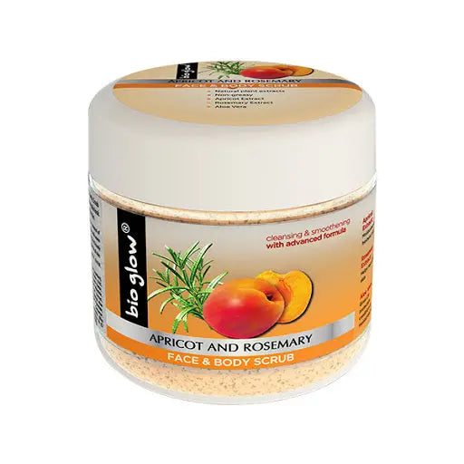 BIO Glow Abricot et Romarin Gommage Visage & Corps 300 ml BIO GLOW