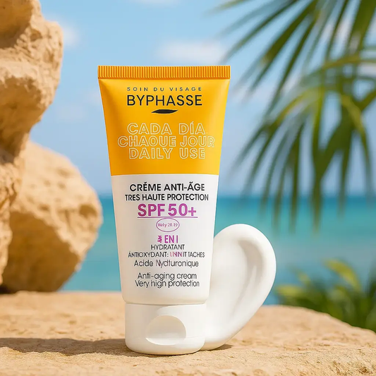 BYPHASSE — Crème Visage Anti-Âge SPF 50+ (Chaque Jour / Daily Use) 50 ML BYPHASSE
