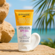 Charger l&#39;image dans la galerie, BYPHASSE — Crème Visage Anti-Âge SPF 50+ (Chaque Jour / Daily Use) 50 ML BYPHASSE
