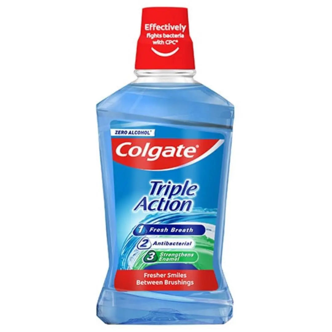 Bain -bouche Colgate Triple Action sans alcool 250 Ml COLGATE