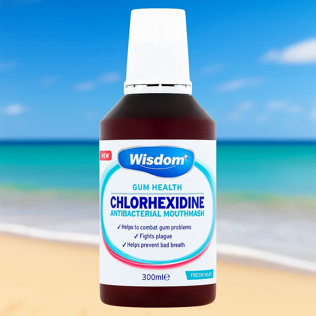 Bain de bouche Haleine Fraiche a la Menthe 300 ML wisdom