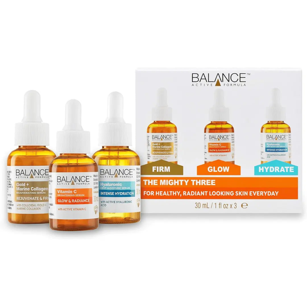 Balance Active Formula The Mighty Three (3 X 30 ml) - Ingrédients actifs révolutionnaires, résultats visibles BALANCE ACTIVE