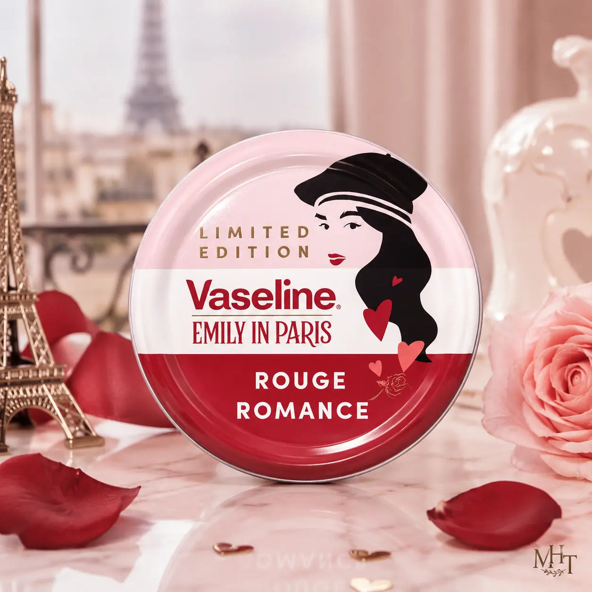 Baume Lèvres Vaseline Emily in Paris Rouge Romance — 20 g