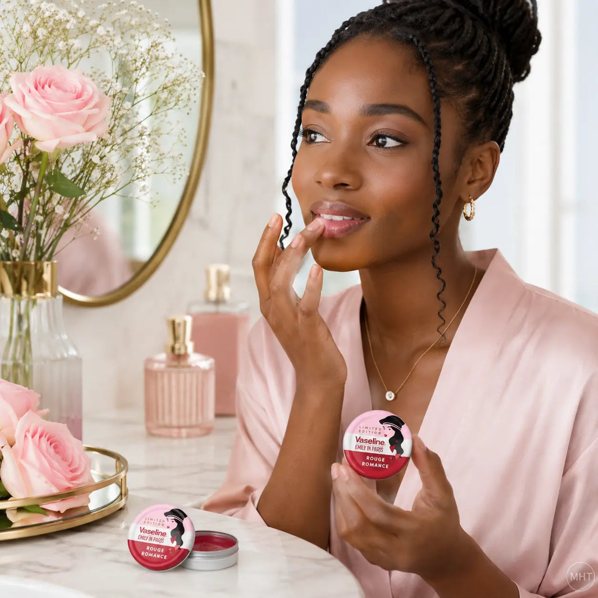 Baume Lèvres Vaseline Emily in Paris Rouge Romance — 20 g
