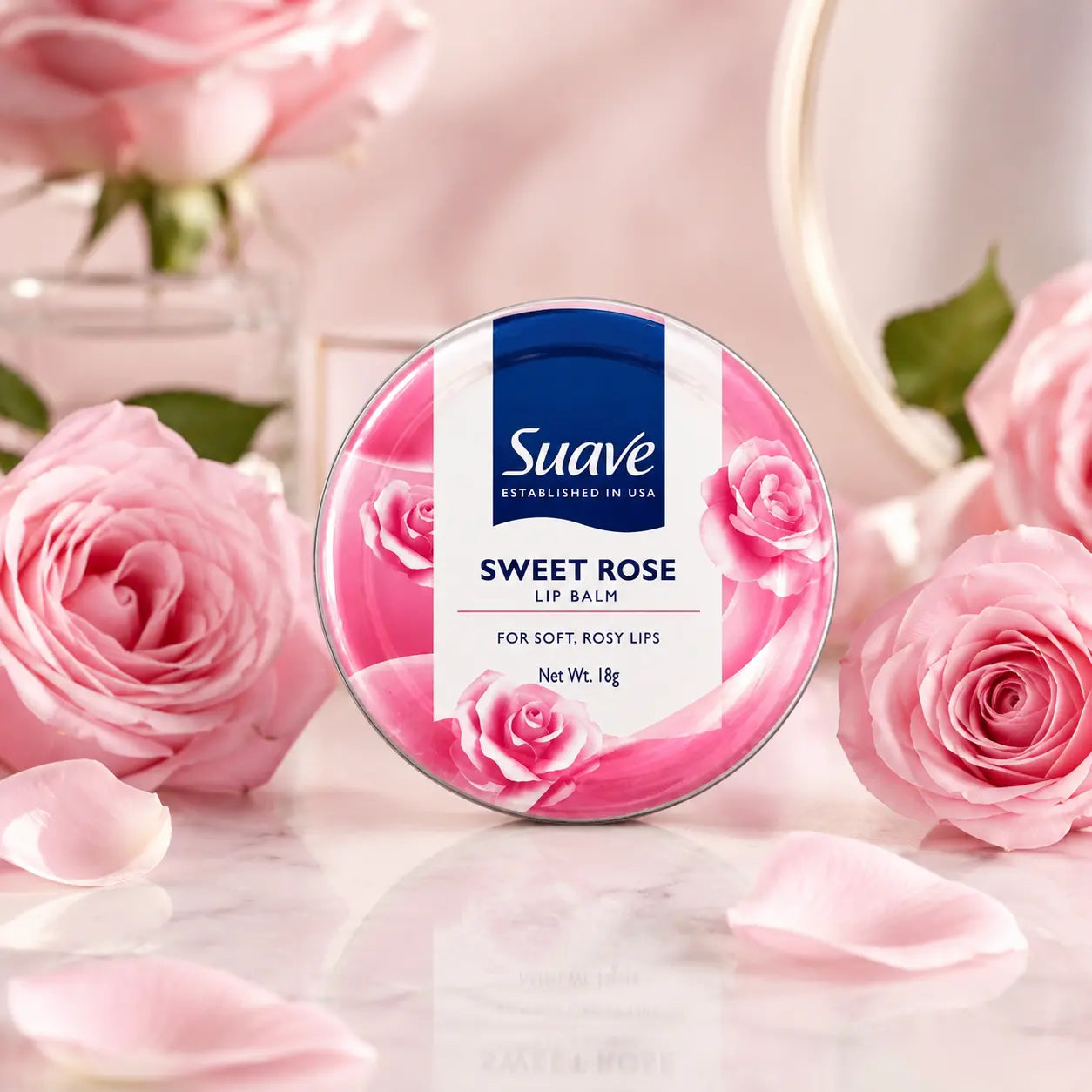Baume à lèvres Suave Sweet Rose — 18 g