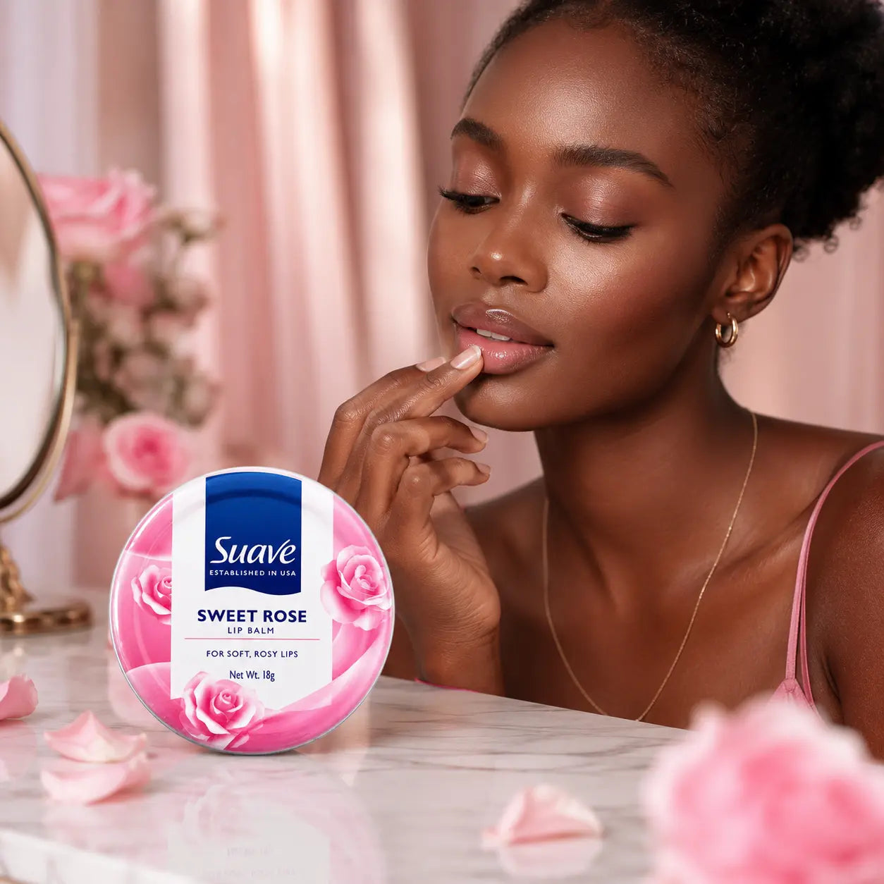 Baume à lèvres Suave Sweet Rose — 18 g