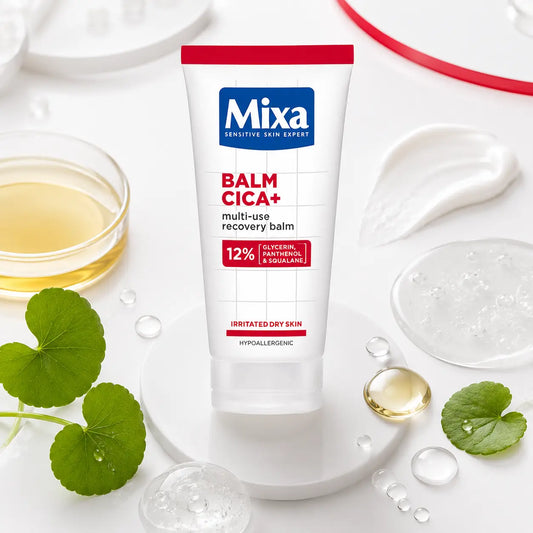 Baume réparateur multi-usages Mixa Cica+ peaux sèches irritées — 50 ml