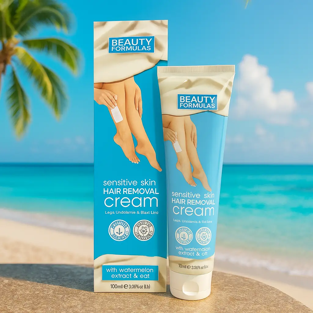 Beauty Formulas Crème dépilatoire pour les jambes Maillot et aisselles 100 Ml BEAUTY FORMULAS