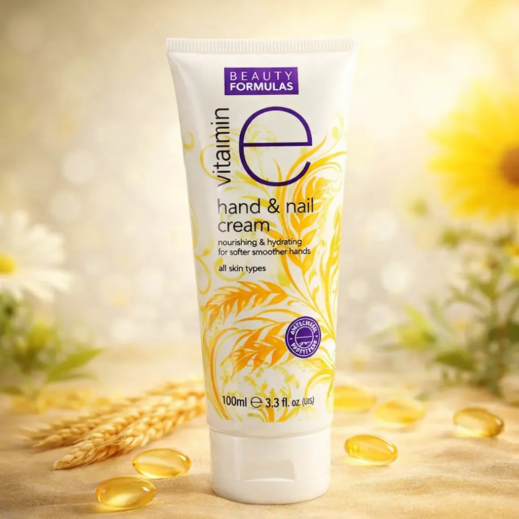 Crème mains et ongles Beauty Formulas Vitamine E – 100 ml