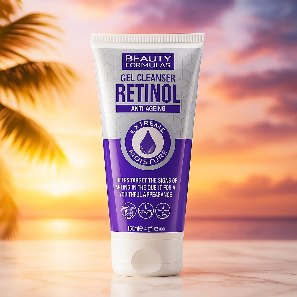 Beauty Formulas Gel nettoyant anti-âge au rétinol 150 ml BEAUTY FORMULAS