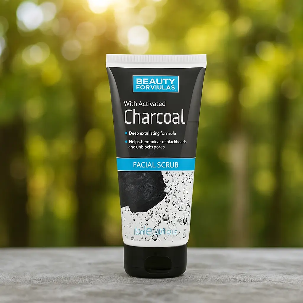 Beauty Formulas Gommage pour le visage au charbon de bois 150 Ml BEAUTY FORMULAS