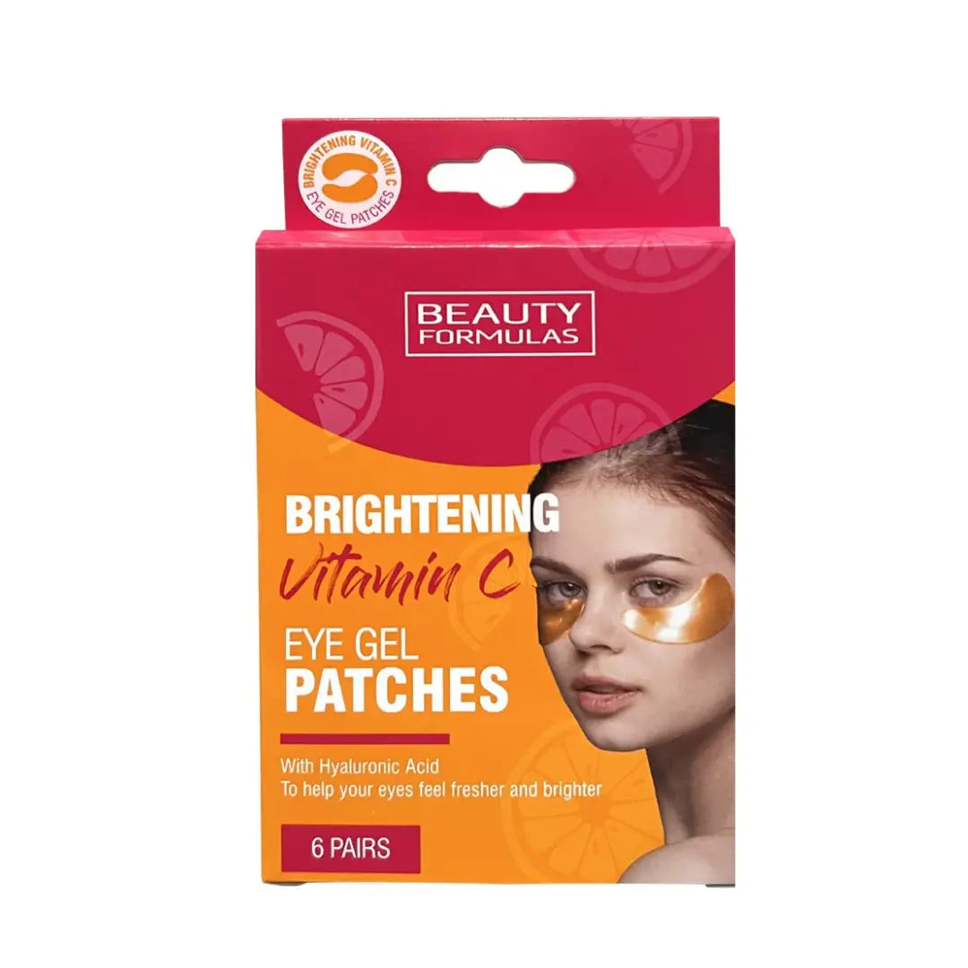 Beauty Formulas Patchs de gel éclaircissant pour les yeux à la vitamine C, 6 paires BEAUTY FORMULAS