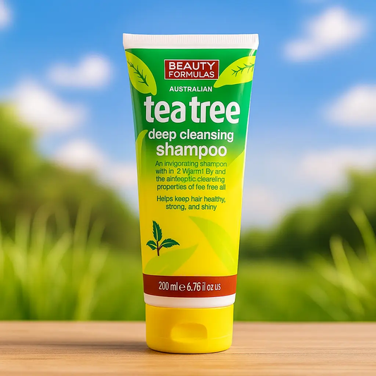 Beauty Formulas Shampoing profond à l'arbre à thé 200 ml BEAUTY FORMULAS