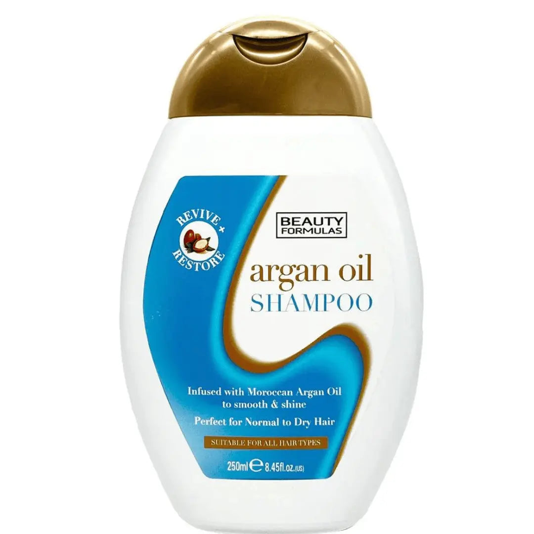 Beauty Formulas - Shampooing à l'huile d'argan -  250 ml BEAUTY FORMULAS