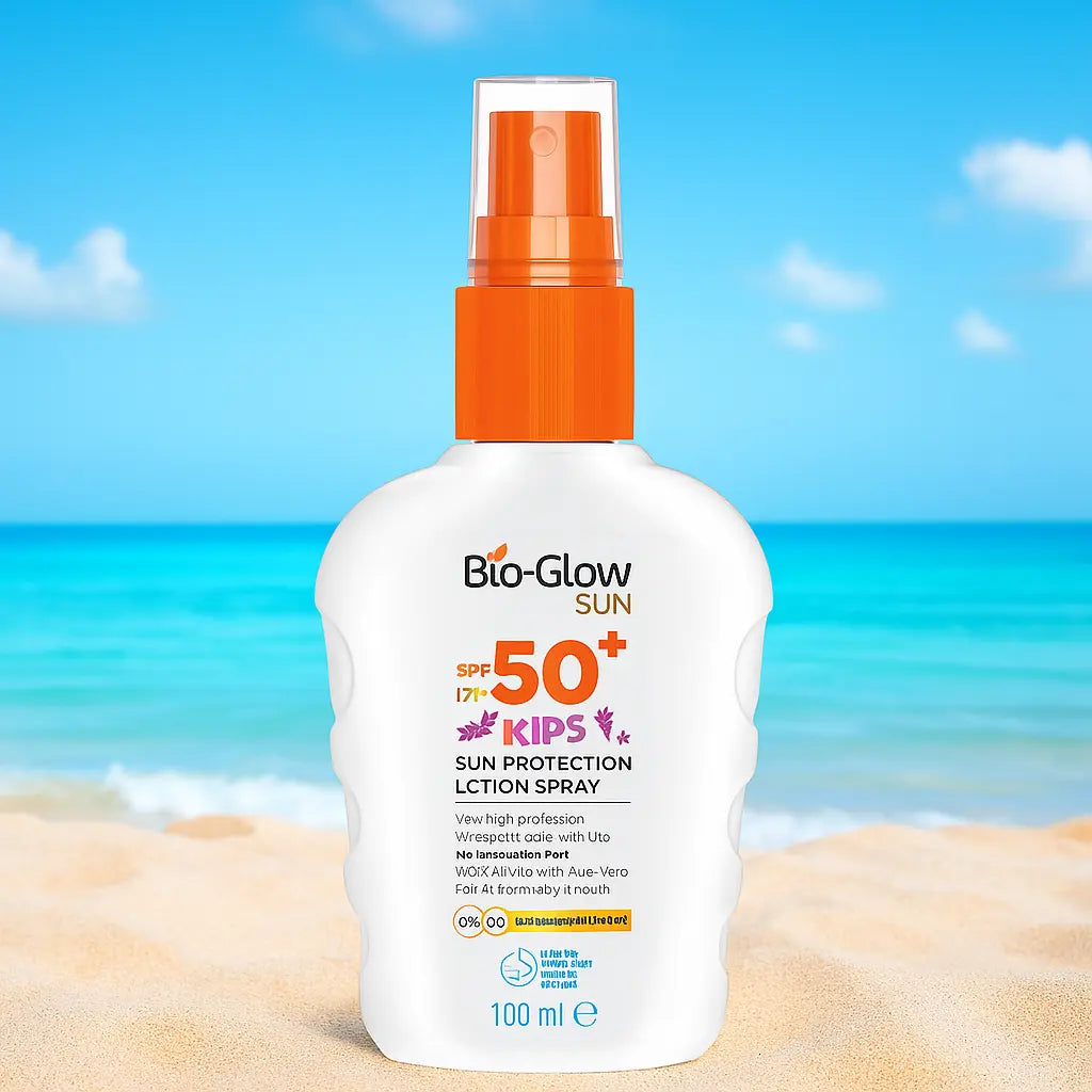 Bio-Glow Sun Kids – Lotion Solaire en Spray SPF50+ (100 ml) BIO GLOW