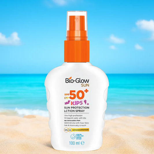 Bio-Glow Sun Kids – Lotion Solaire en Spray SPF50+ (100 ml) BIO GLOW