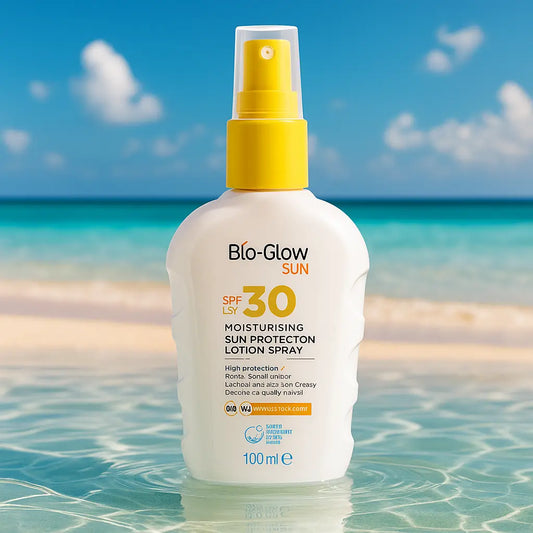 Bio-Glow Sun – Lotion Solaire Hydratante en Spray SPF30 (100 ml) BIO GLOW