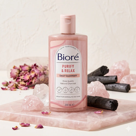 Nettoyant Visage Bioré Purify & Relax — 200 ml