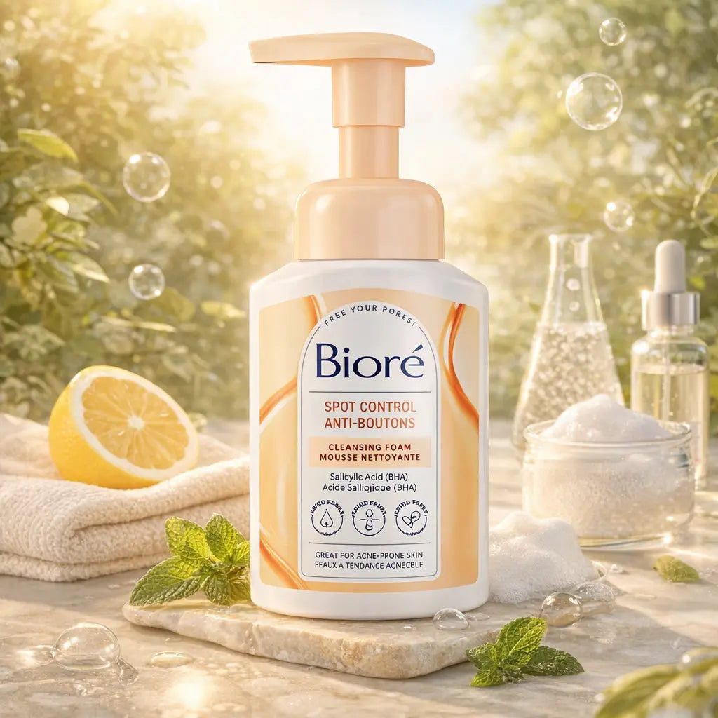 Bioré Spot Control Anti-Boutons – Mousse Nettoyante 200 ML BIORE