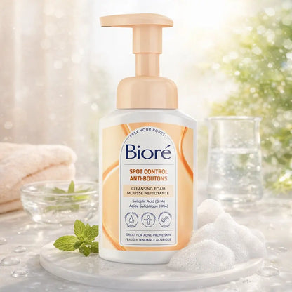 Bioré Spot Control Anti-Boutons – Mousse Nettoyante 200 ML BIORE