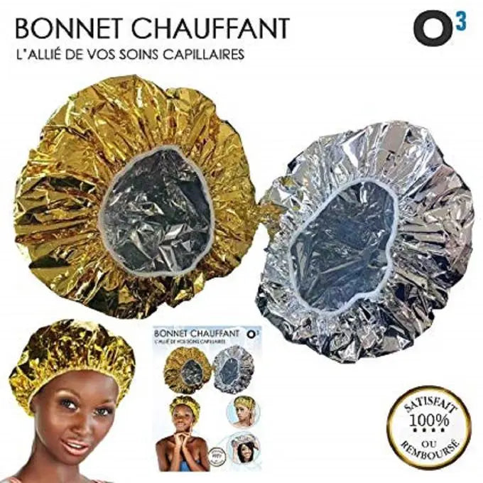Bonnet chaufant jaune gris MAGIC COLLECTION