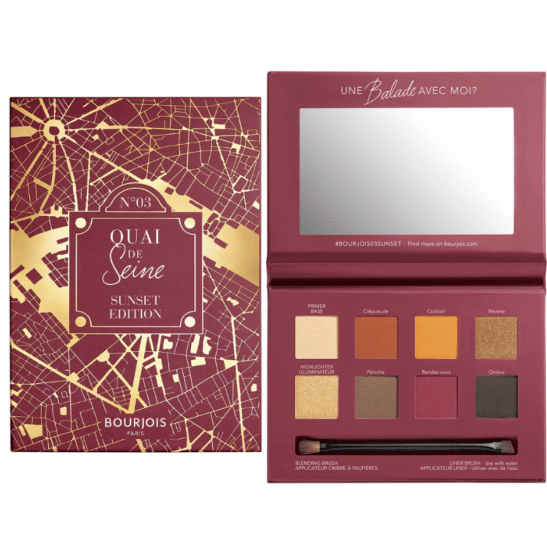 Bourjois No 3 Quai De Seine Sunset Edition 4 In 1 Eye Palette BOURJOIS