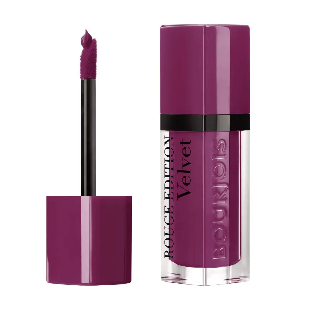 Bourjois Rouge Edition Velvet Liquid Rouge a Levres 14 Plum Plum Girl Purples, 6.7ml BOURJOIS
