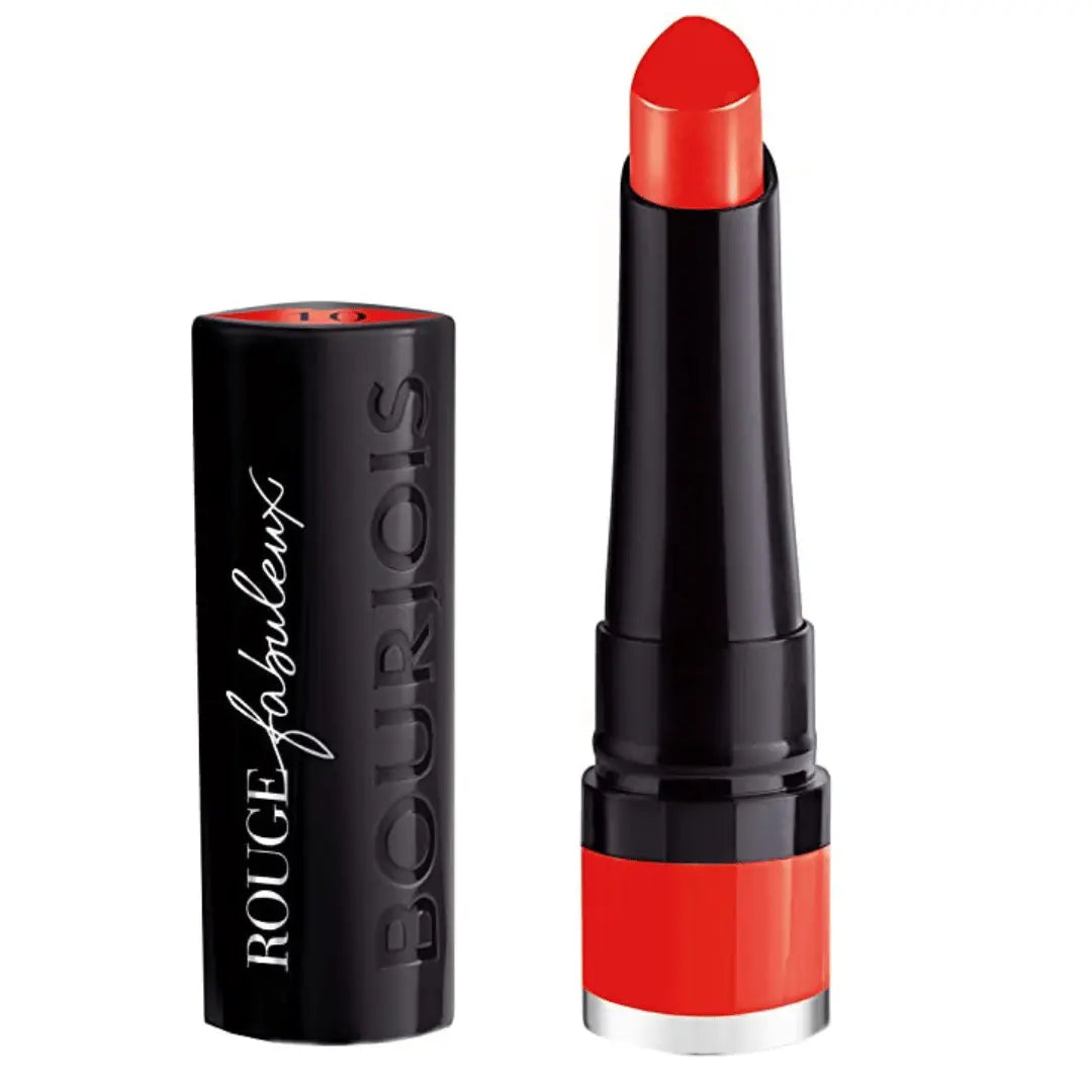 Bourjois Rouge Fabuleux Bullet Lipstick, 010 Scarlet it be, 2.3g BOURJOIS