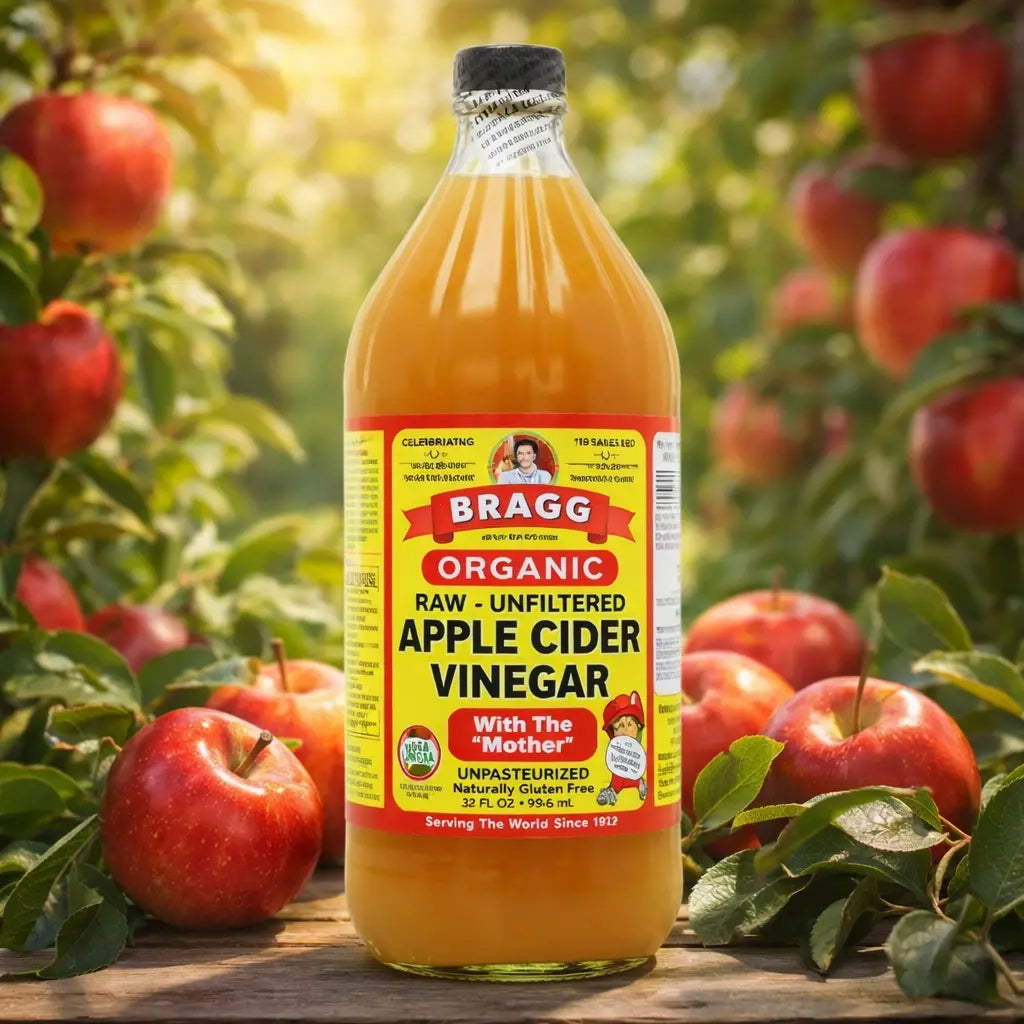 Vinaigre de Cidre Bio Bragg avec la Mère – 946 ml