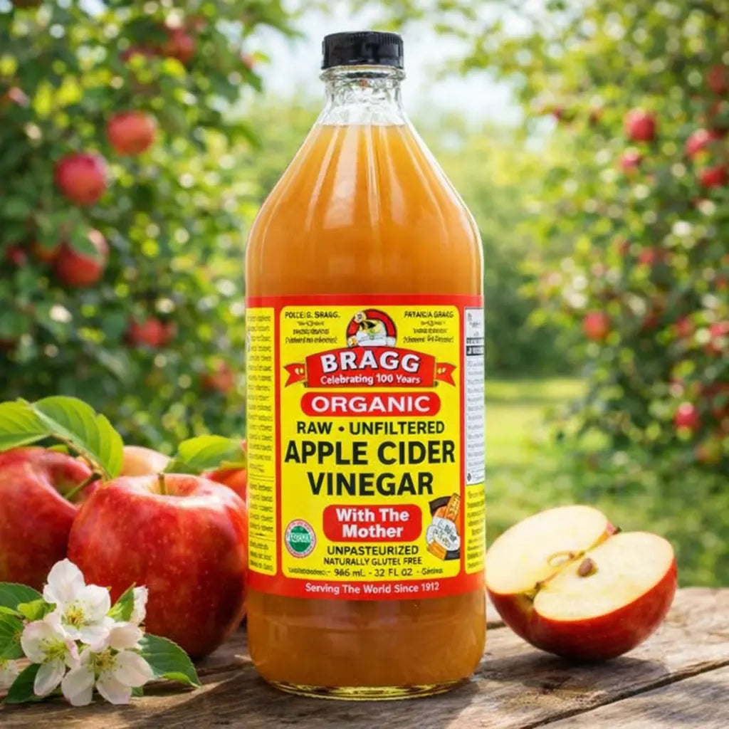 Vinaigre de Cidre Bio Bragg avec la Mère – 946 ml