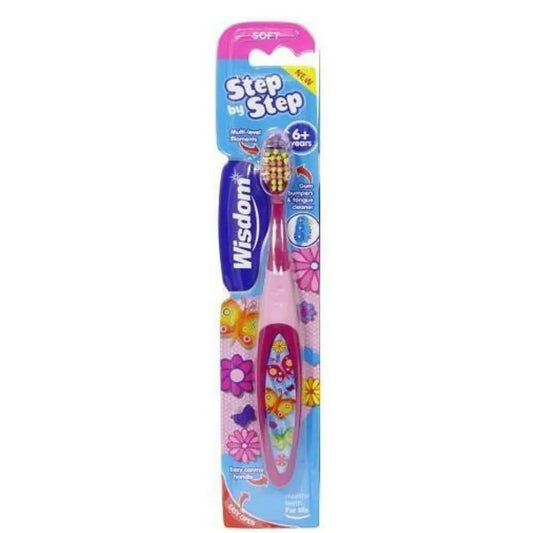 Brosse à dents Wisdom Kids Step By Step 6+ ans MHT MULTI SERVICES